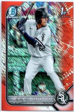 Lenyn Sosa [Orange Shimmer Refractor] #BCP-76