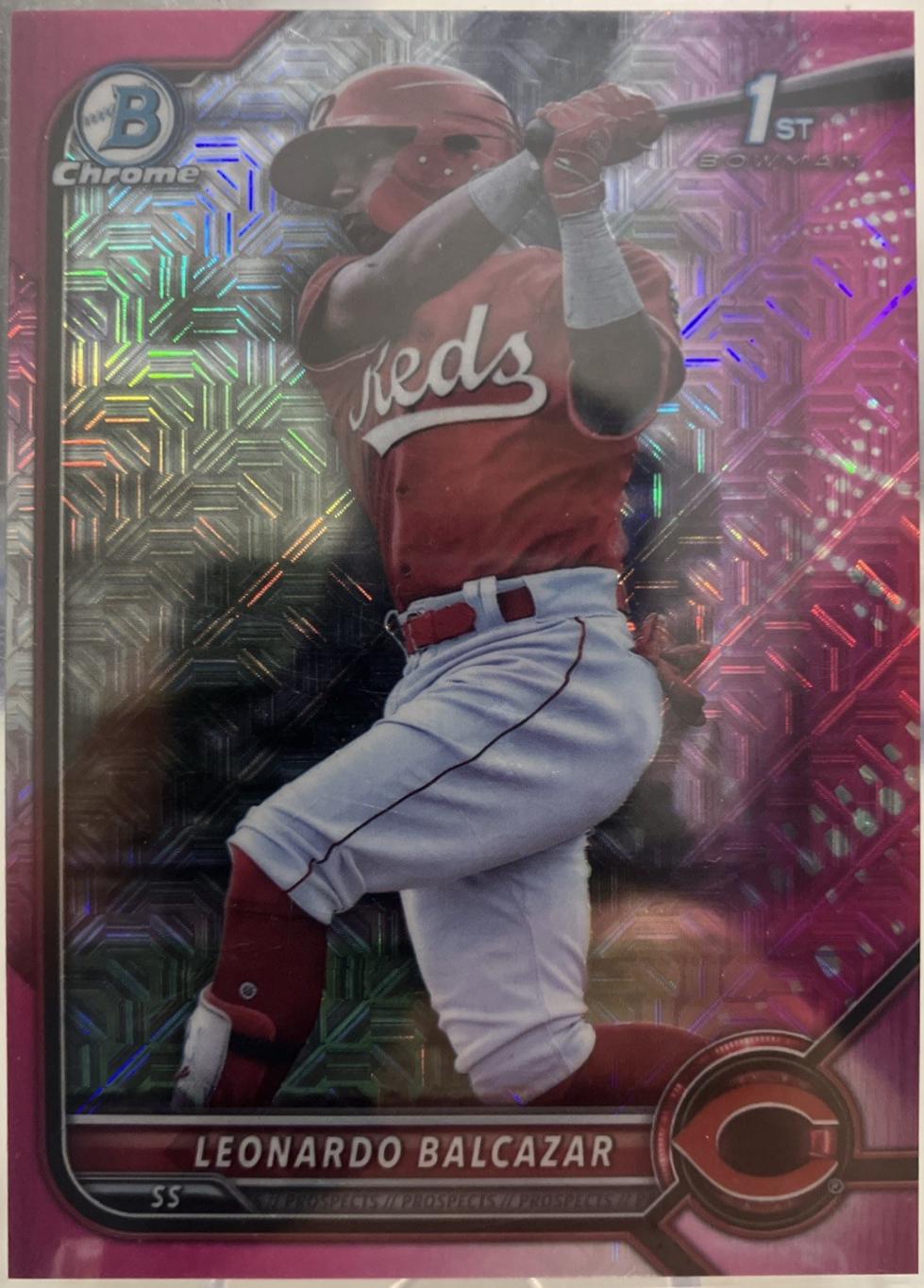 Leonardo Balcazar [Fuchsia Pink Mojo Refractor] #BCP-179