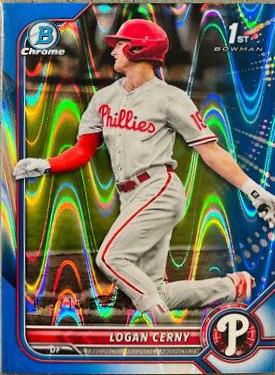 Logan Cerny [Blue Lava Refractor] #BCP-120