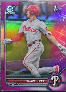 Logan Cerny [Fuchsia Refractor] #BCP-120