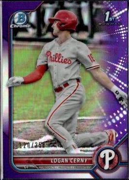 Logan Cerny [Purple Refractor] #BCP-120
