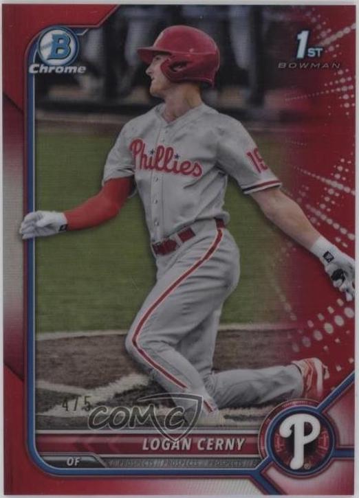 Logan Cerny [Red Refractor] #BCP-120