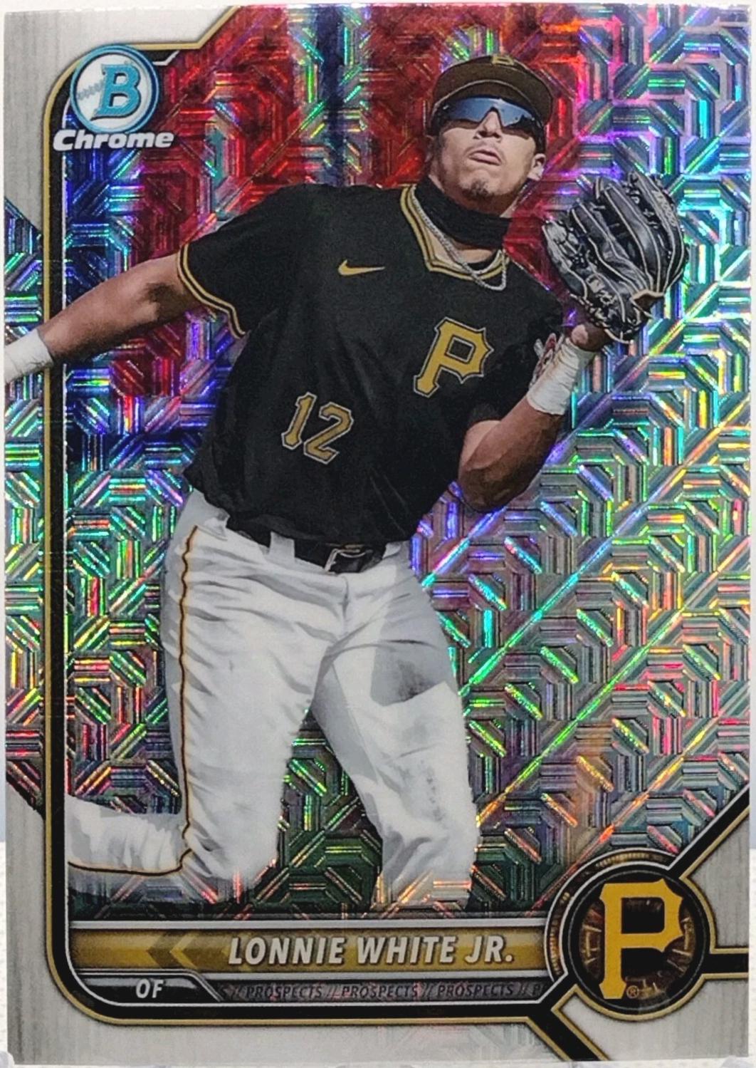 Lonnie White Jr. [Fuchsia Pink Mojo Refractor] #BCP-246