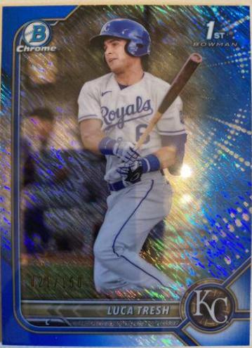 Luca Tresh [Blue Shimmer Refractor] #BCP-136