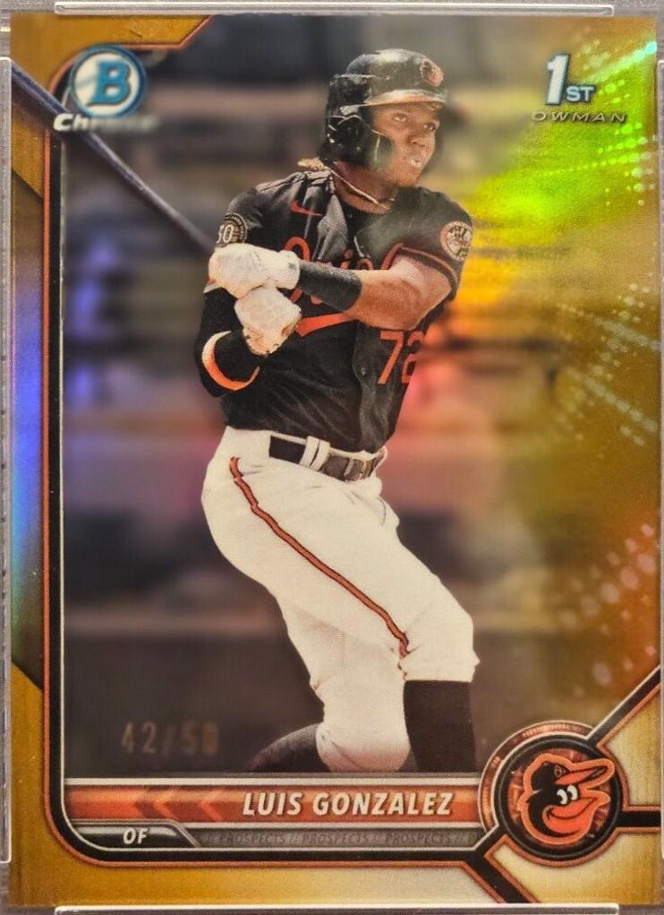 Luis Gonzalez [Gold Refractor] #BCP-125