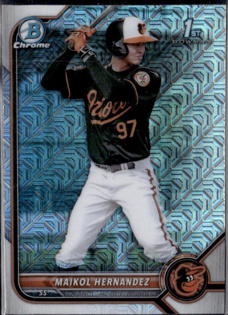 Maikol Hernandez [Fuchsia Pink Mojo Refractor] #BCP-155