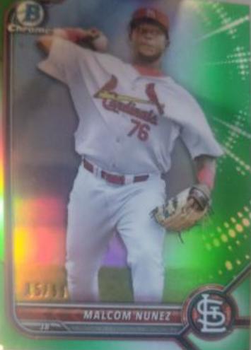 Malcom Nunez [Green Refractor] #BCP-42