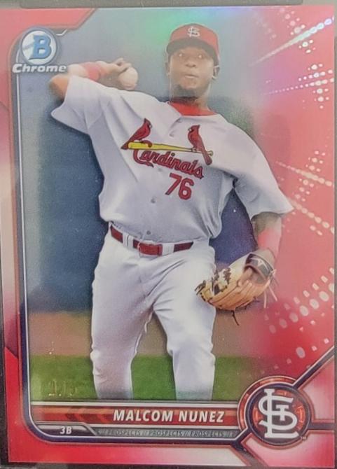 Malcom Nunez [Red Refractor] #BCP-42