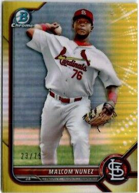 Malcom Nunez [Yellow Refractor] #BCP-42