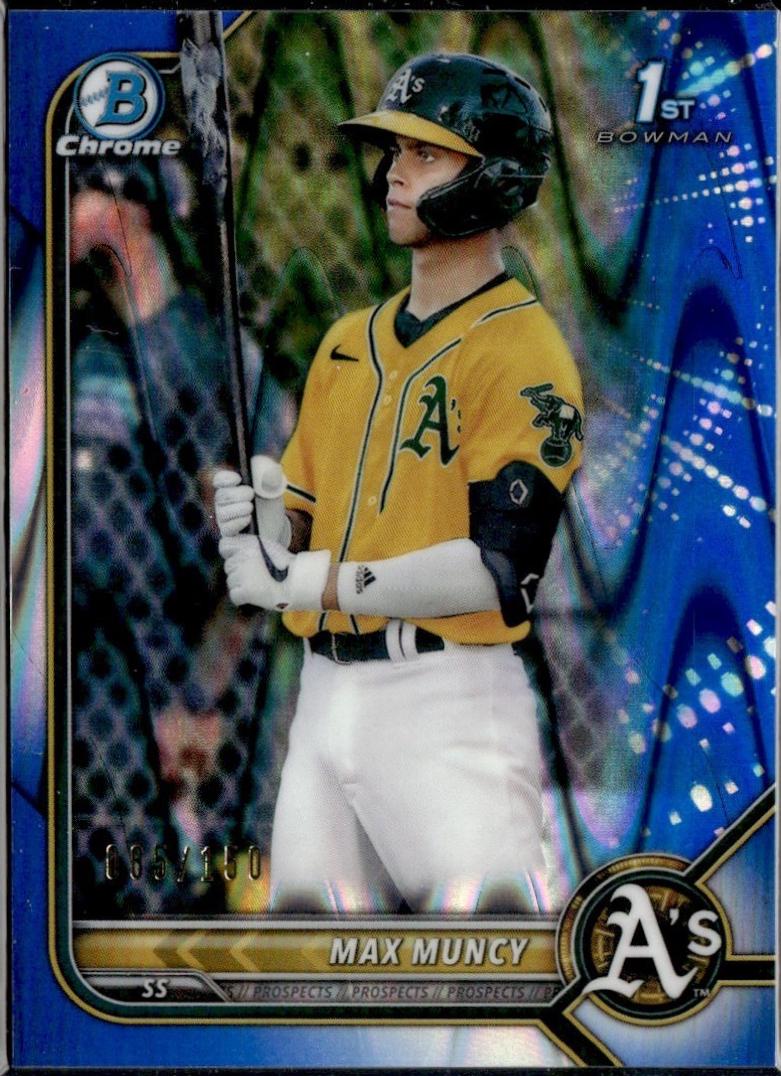 Max Muncy [Blue RayWave Refractor] #BCP-89