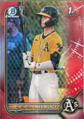 Max Muncy [Red Refractor] #BCP-89
