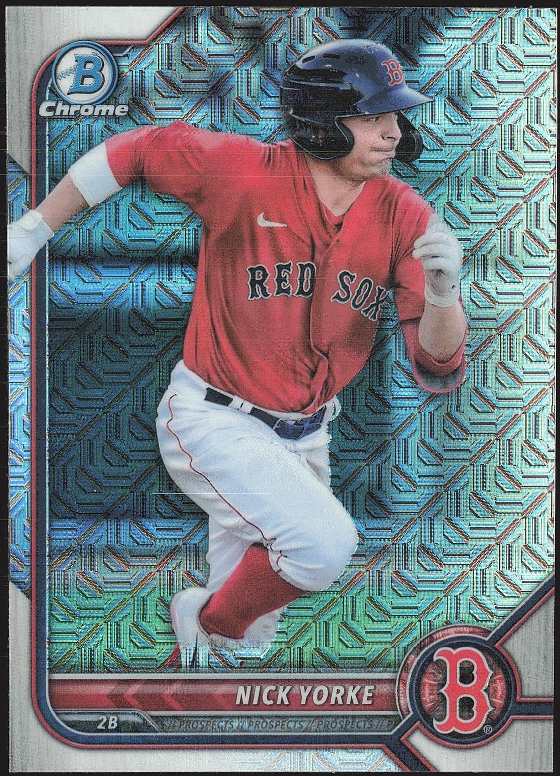 Nick Yorke [Fuchsia Pink Mojo Refractor] #BCP-192