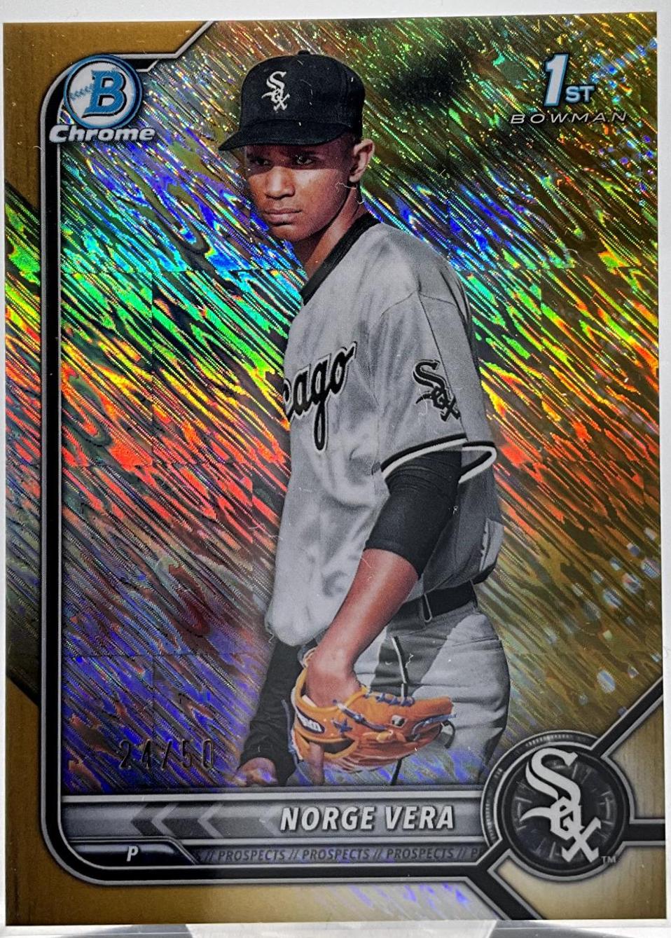 Norge Vera [Gold Shimmer Refractor] #BCP-100