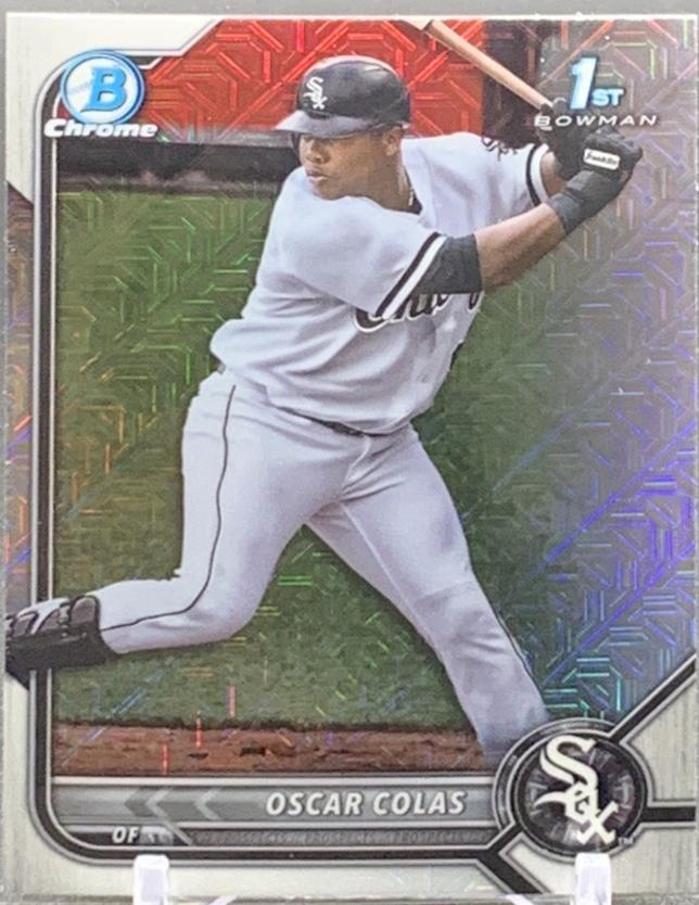 Oscar Colas [Fuchsia Pink Mojo Refractor] #BCP-152