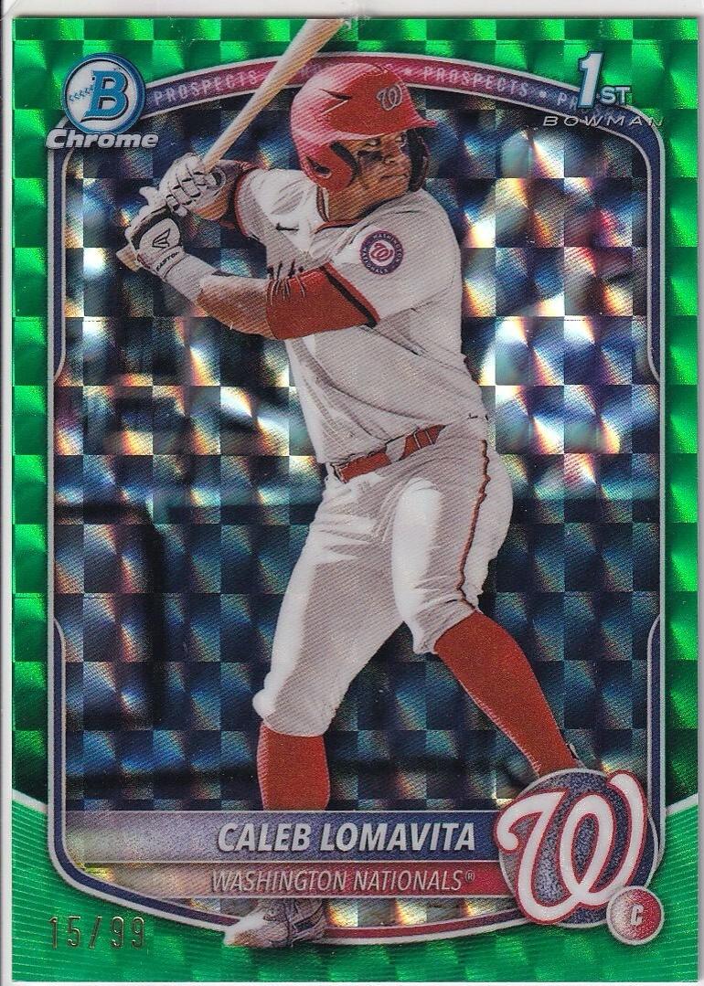 Caleb Lomavita [Green Geometric] #BCP-120