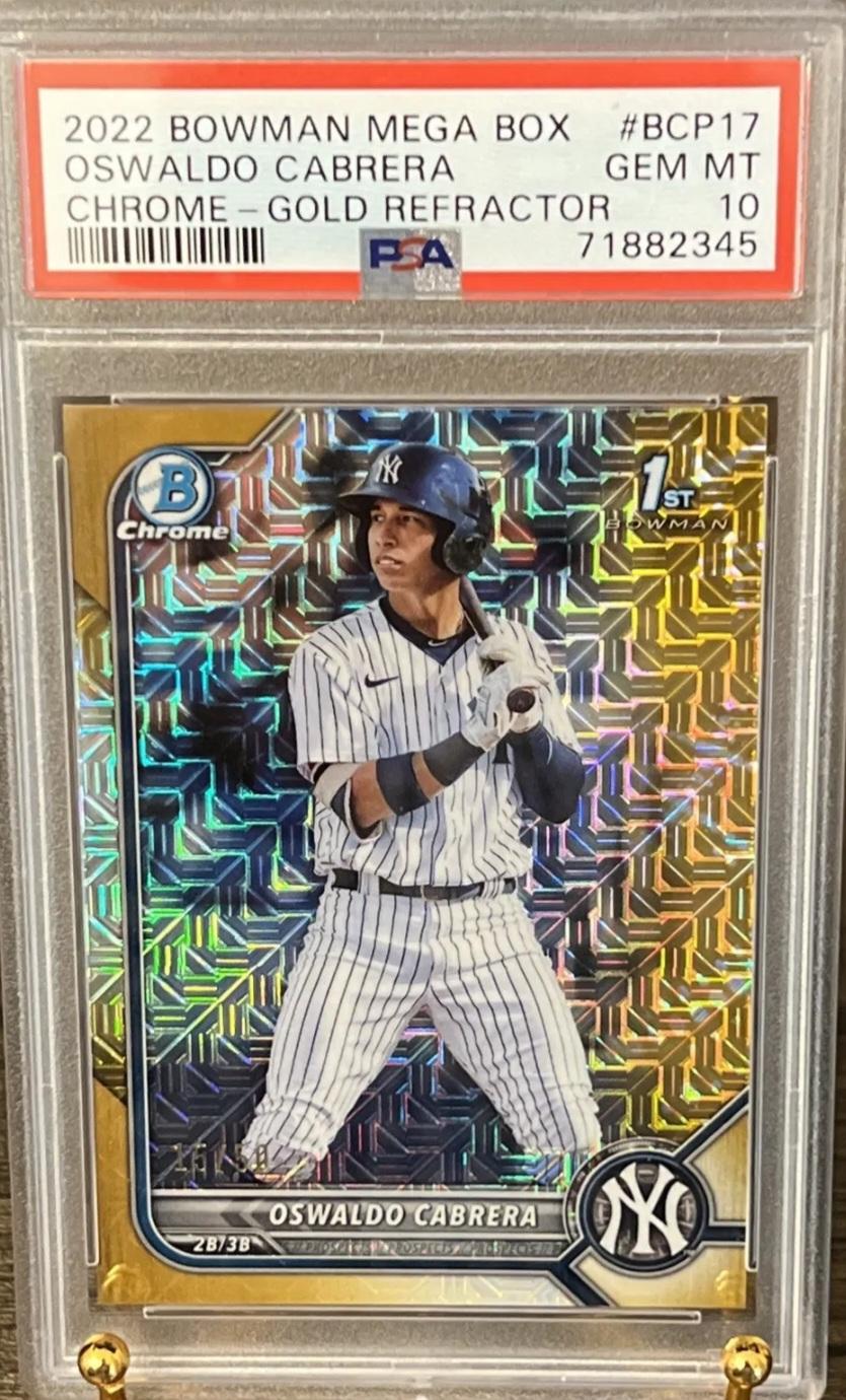 Oswaldo Cabrera [Gold Mega Box Mojo] #BCP-17