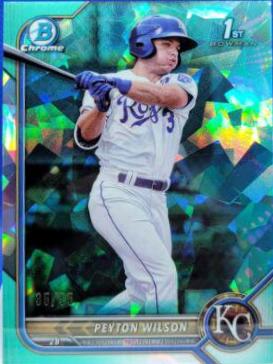 Peyton Wilson [Aqua Refractor] #BCP-85
