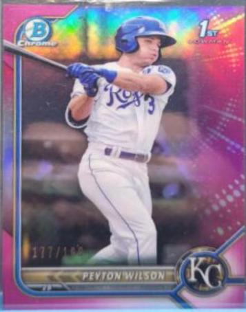 Peyton Wilson [Fuchsia Refractor] #BCP-85