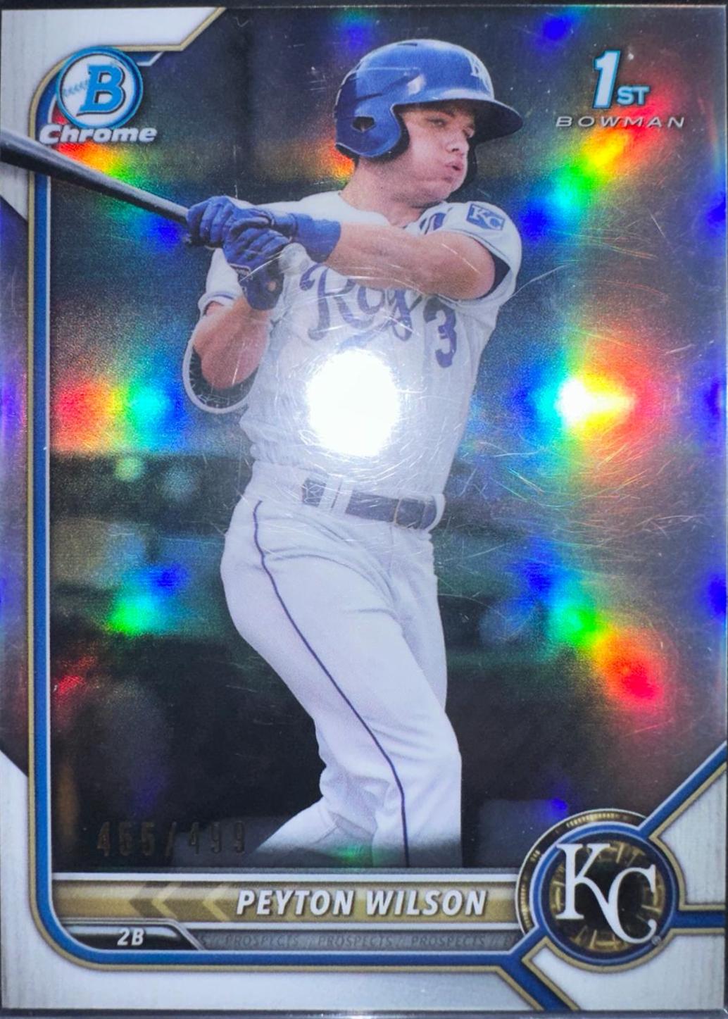 Peyton Wilson [Refractor] #BCP-85