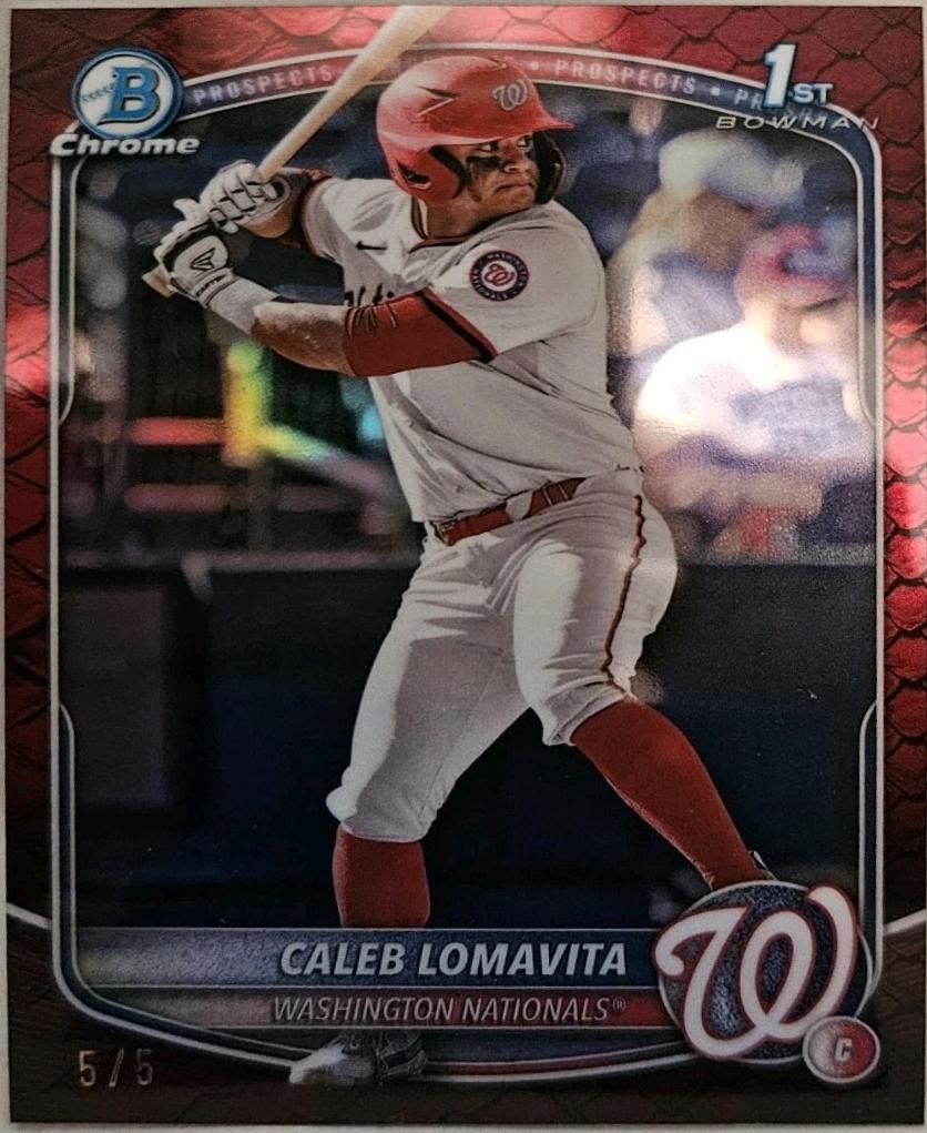 Caleb Lomavita [Reptilian Red] #BCP-120