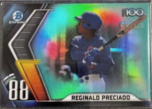 Reginald Preciado [Aqua Refractor] #BCP-44
