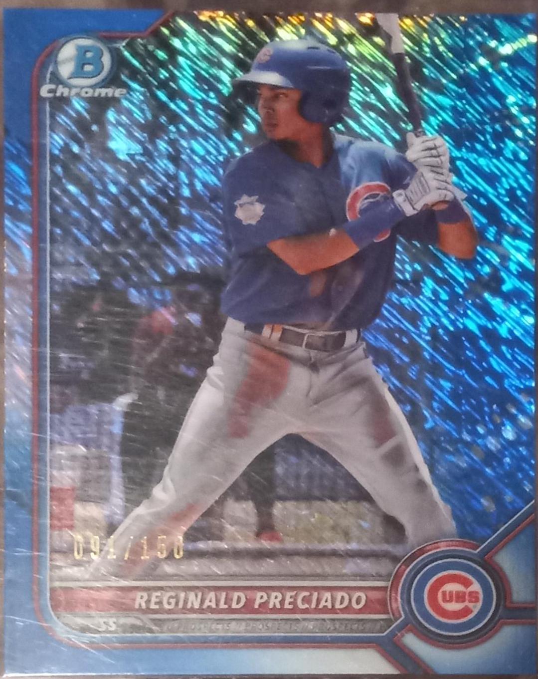 Reginald Preciado [Blue Shimmer Refractor] #BCP-44