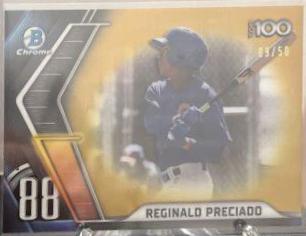 Reginald Preciado [Gold Refractor] #BCP-44