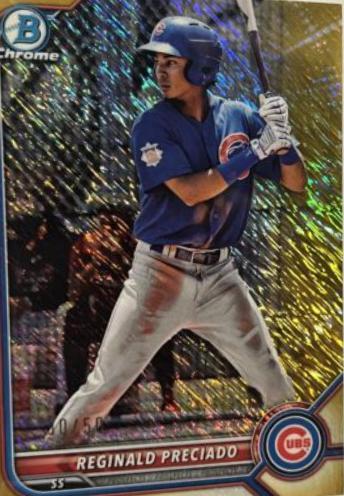 Reginald Preciado [Gold Shimmer Refractor] #BCP-44