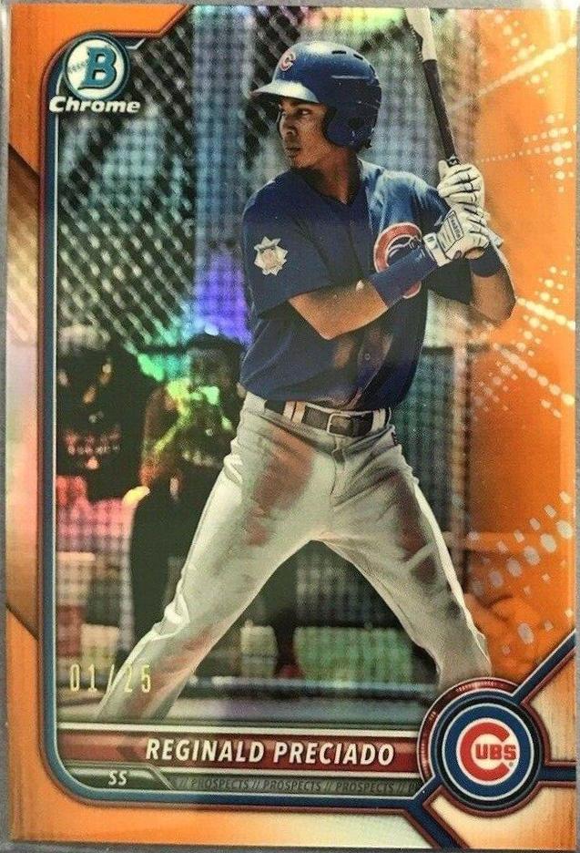 Reginald Preciado [Orange Refractor] #BCP-44