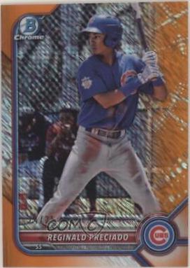 Reginald Preciado [Orange Shimmer Refractor] #BCP-44