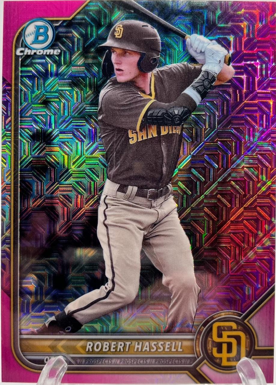 Robert Hassell [Fuchsia Pink Mojo Refractor] #BCP-169