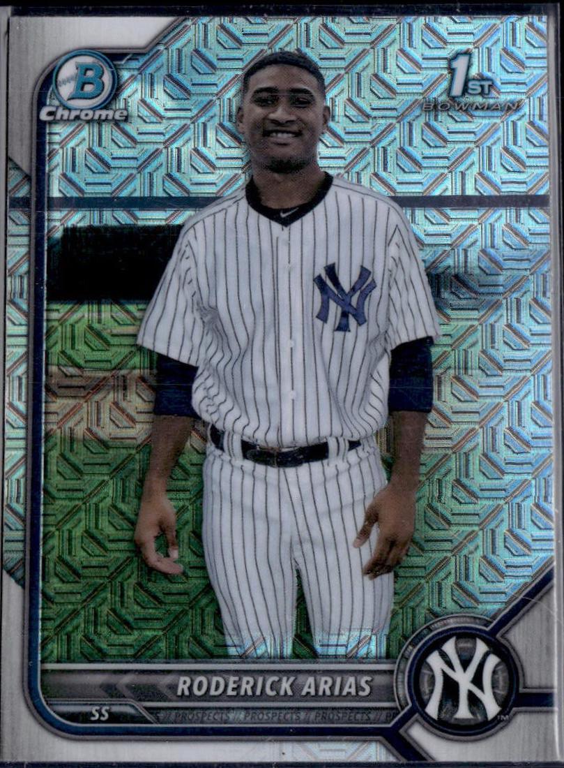 Roderick Arias [Fuchsia Pink Mojo Refractor] #BCP-153