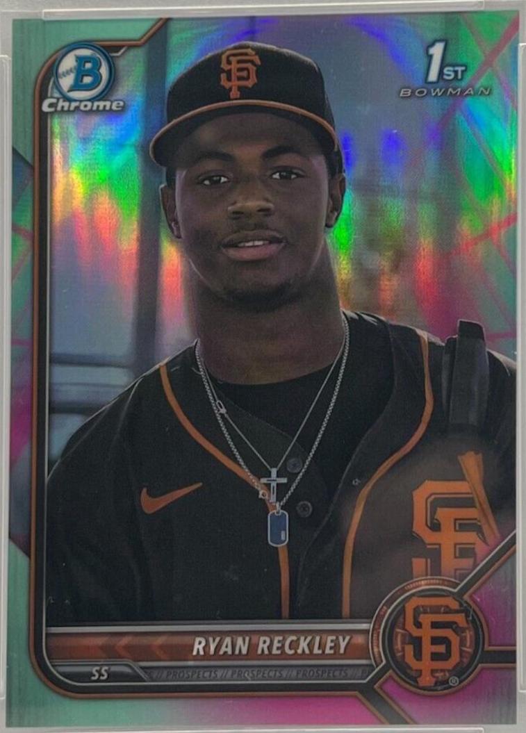 Ryan Reckley [Aqua Pink Vapor Refractor] #BCP-163