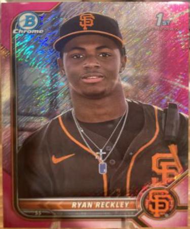 Ryan Reckley [Fuchsia Shimmer Refractor] #BCP-163