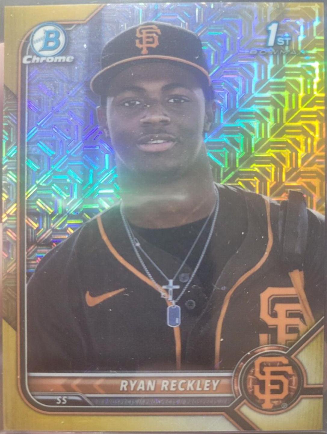 Ryan Reckley [Gold Mega Box Mojo] #BCP-163
