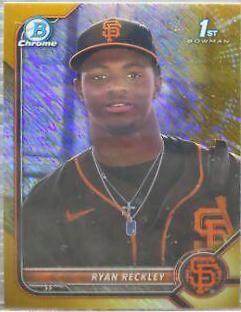 Ryan Reckley [Gold Shimmer Refractor] #BCP-163
