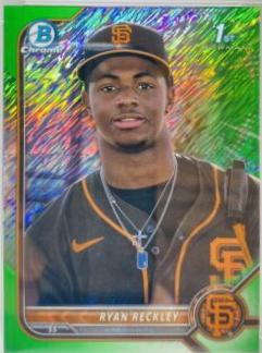 Ryan Reckley [Green Shimmer Refractor] #BCP-163