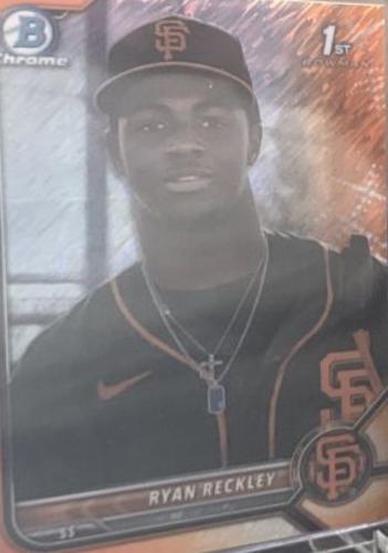 Ryan Reckley [Orange Shimmer Refractor] #BCP-163
