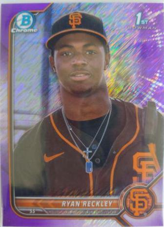 Ryan Reckley [Purple Shimmer Refractor] #BCP-163