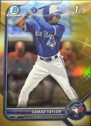 Samad Taylor [Gold Refractor] #BCP-92