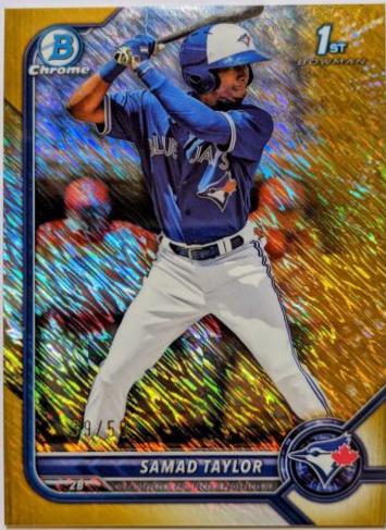 Samad Taylor [Gold Shimmer Refractor] #BCP-92