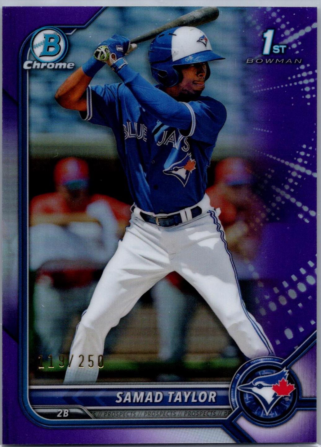 Samad Taylor [Purple Refractor] #BCP-92