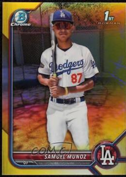 Samuel Munoz [Yellow Refractor] #BCP-161