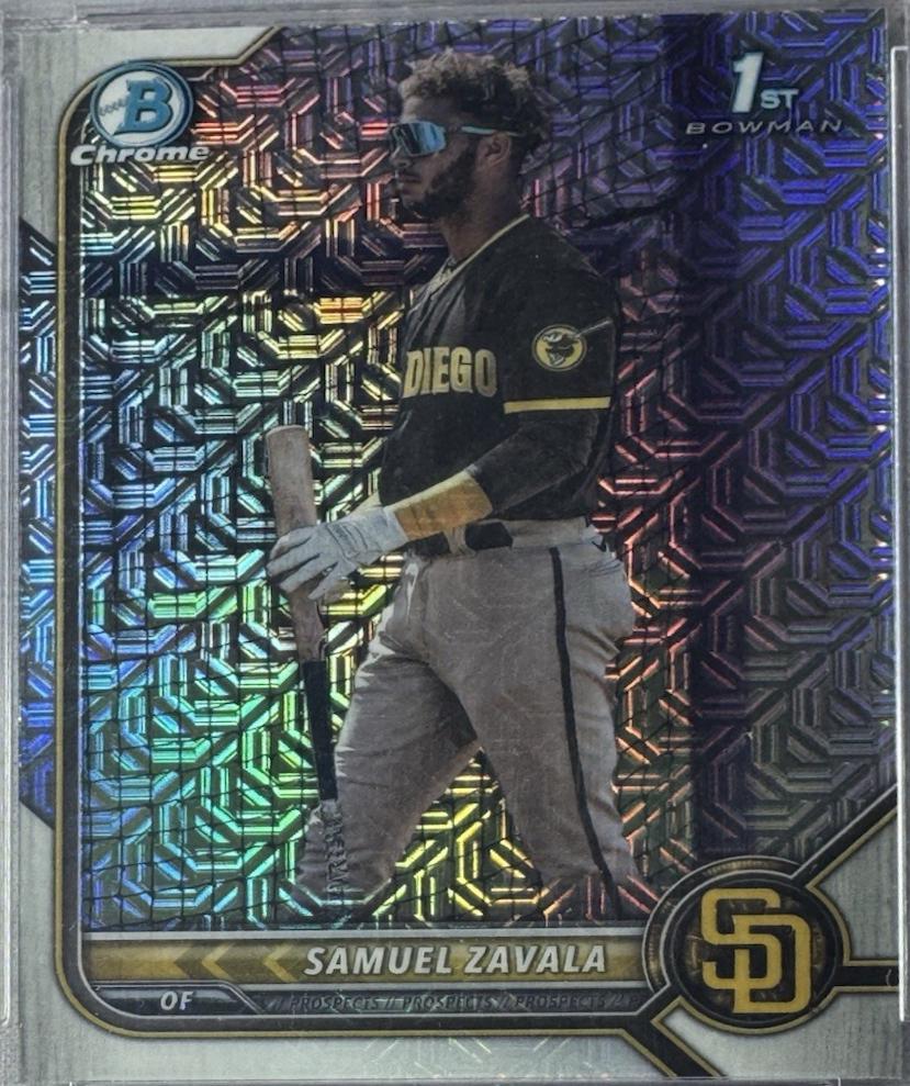 Samuel Zavala [Fuchsia Pink Mojo Refractor] #BCP-203