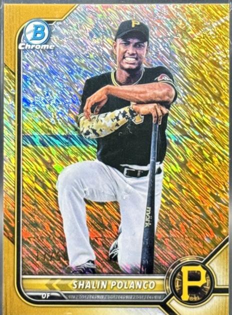 Shalin Polanco [Gold Shimmer Refractor] #BCP-145