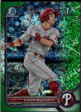 Simon Muzziotti [Green Shimmer Refractor] #BCP-40