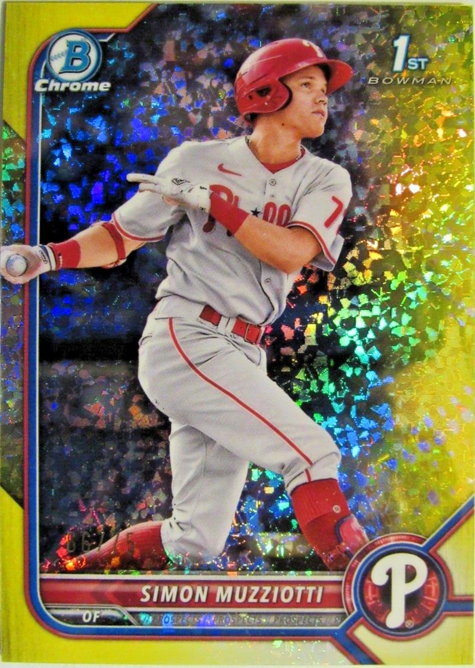 Simon Muzziotti [Yellow Refractor] #BCP-40