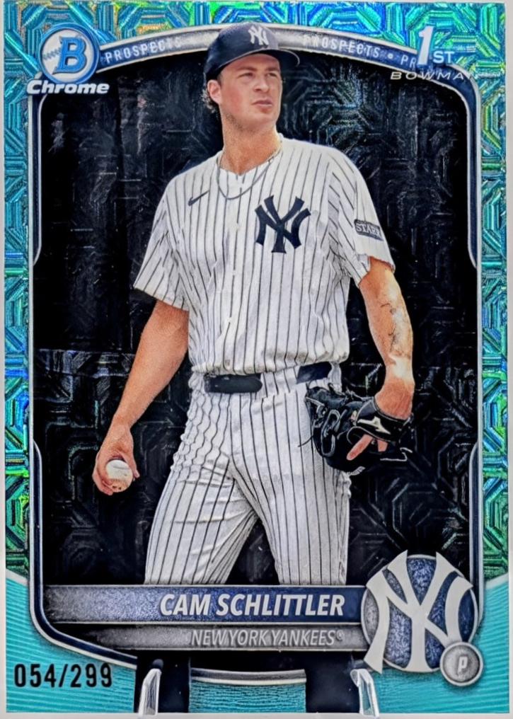 Cam Schlittler [Aqua Mega Refractor] #BCP-166
