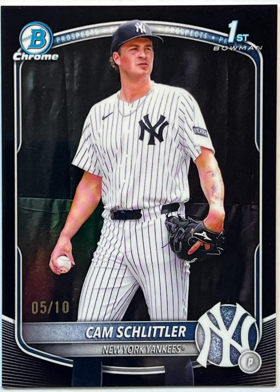 Cam Schlittler [Black Mega Refractor] #BCP-166
