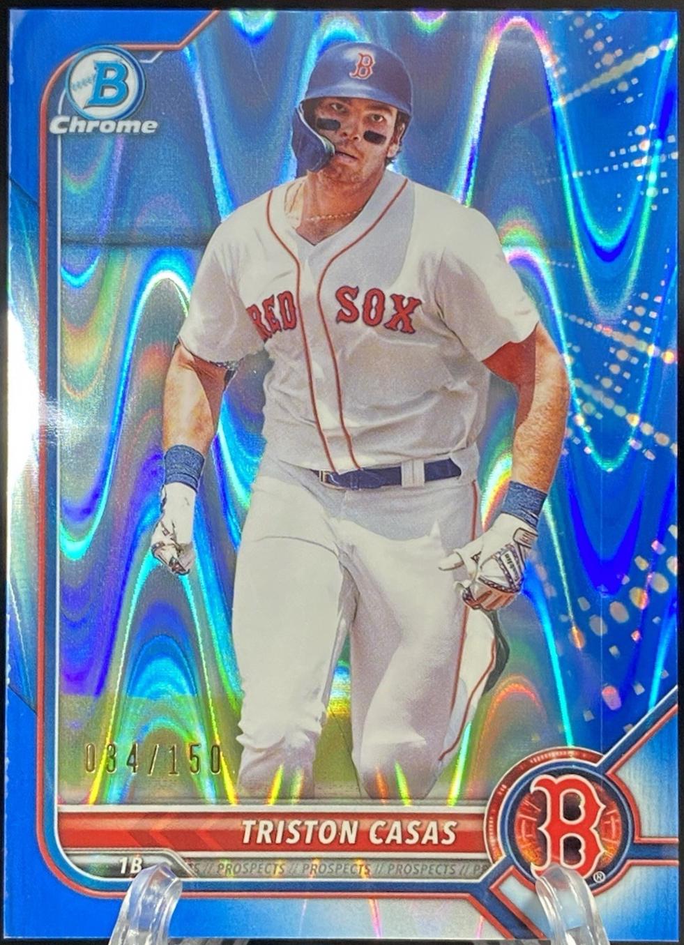 Triston Casas [Blue RayWave Refractor] #BCP-81